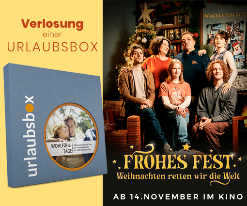 FROHES FEST – WEIHNACHTEN RETTEN WIR DIE WELT ab 14. November nur im Kino! Teaser Bild